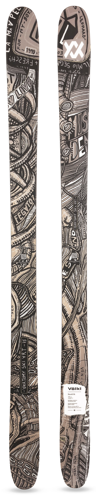 Völkl Revolt 96 Freestyle Ski 26/27 26429