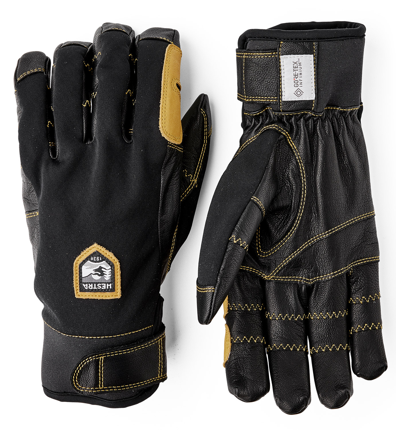 Hestra Ergo Grip Active 5 Finger Handschuh Black 24/25 24827 Hestra Ergo Grip Active 5 Finger Handschuh Black 24/25 24827