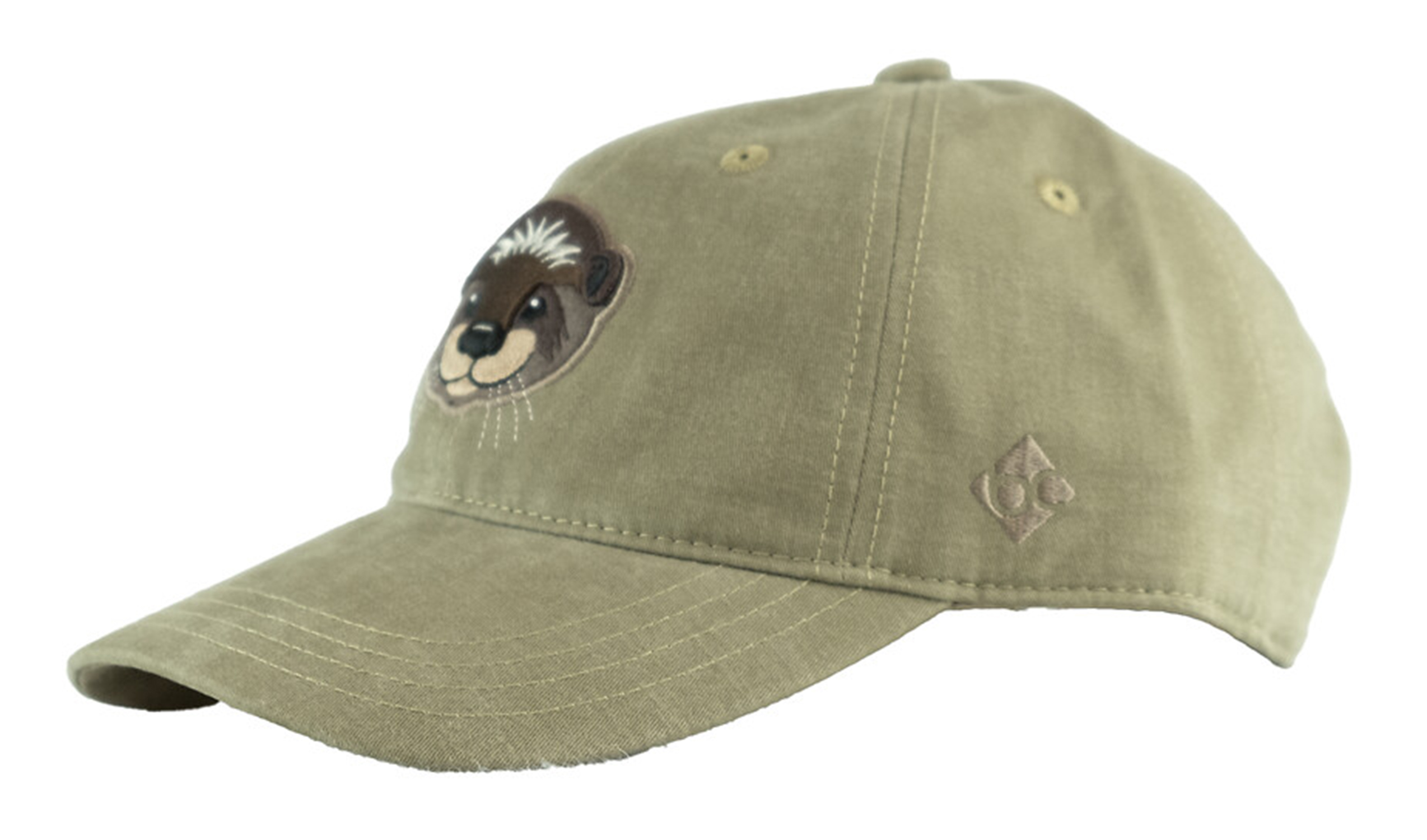 Bavarian Caps Kinder Otter Grün Grau 26581