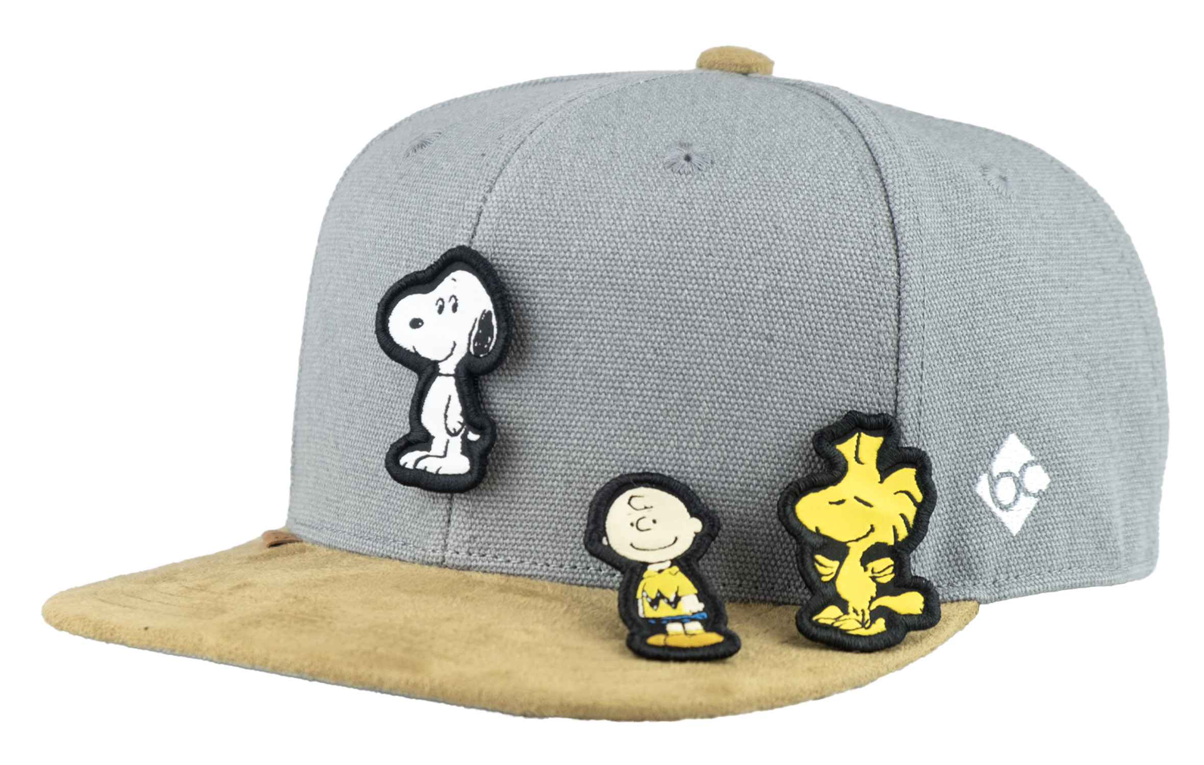 Bavarian Caps Peanuts Transformer Dunkelgrau Snapback 25308