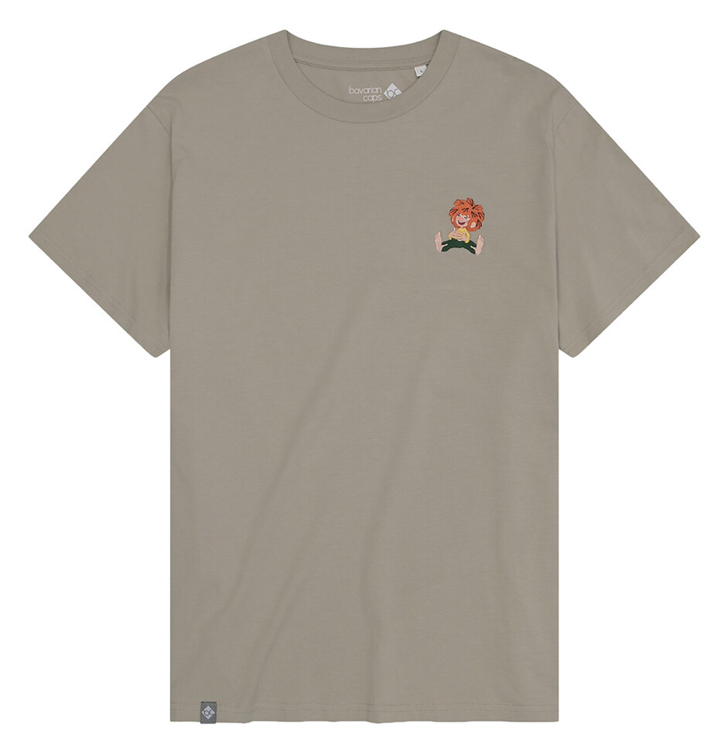Bavarian Caps Pumuckl Lacht T-Shirt Sand 26238