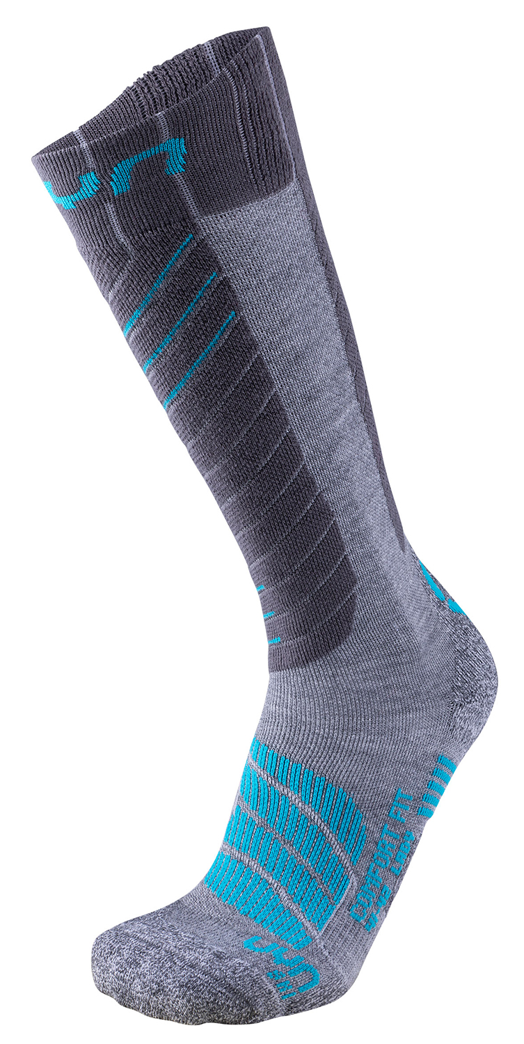 UYN Lady Ski Comfort Fit Socken Grey 20414 UYN Lady Ski Comfort Fit Socken Grey 20414