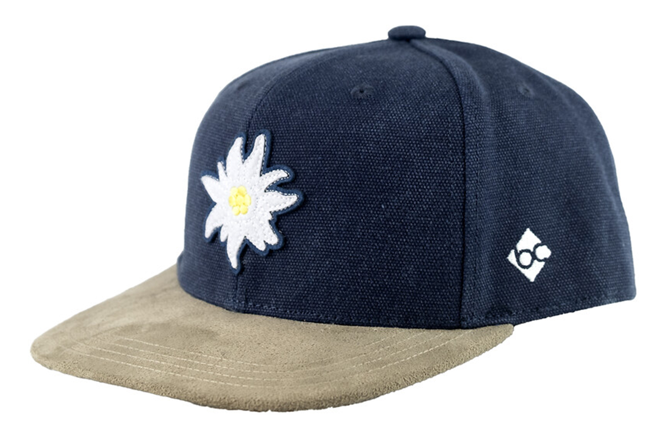 Bavarian Caps Edelweiß Filzpatch Dunkelblau Snapback 25775 Bavarian Caps Edelweiß Filzpatch Dunkelblau Snapback 25775