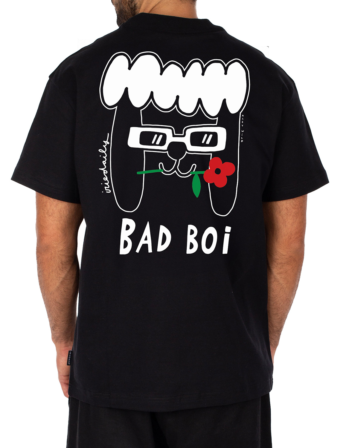 Iriedaily Bad Boi Relaxed T-Shirt Black 25075