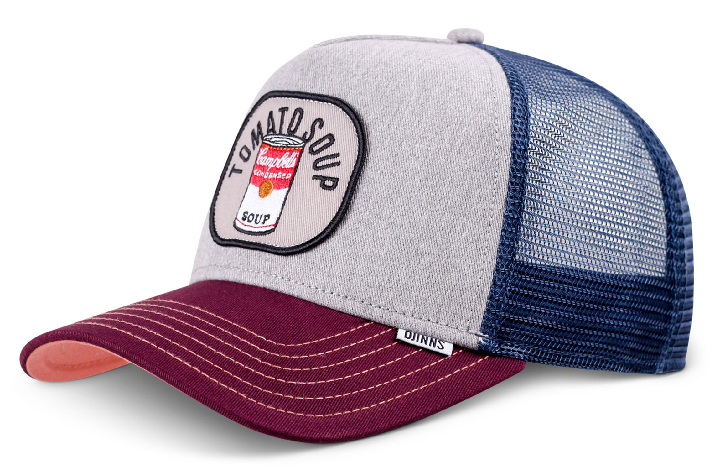 Djinns HFT Trucker Cap Food Tomato Soup Grey 25361