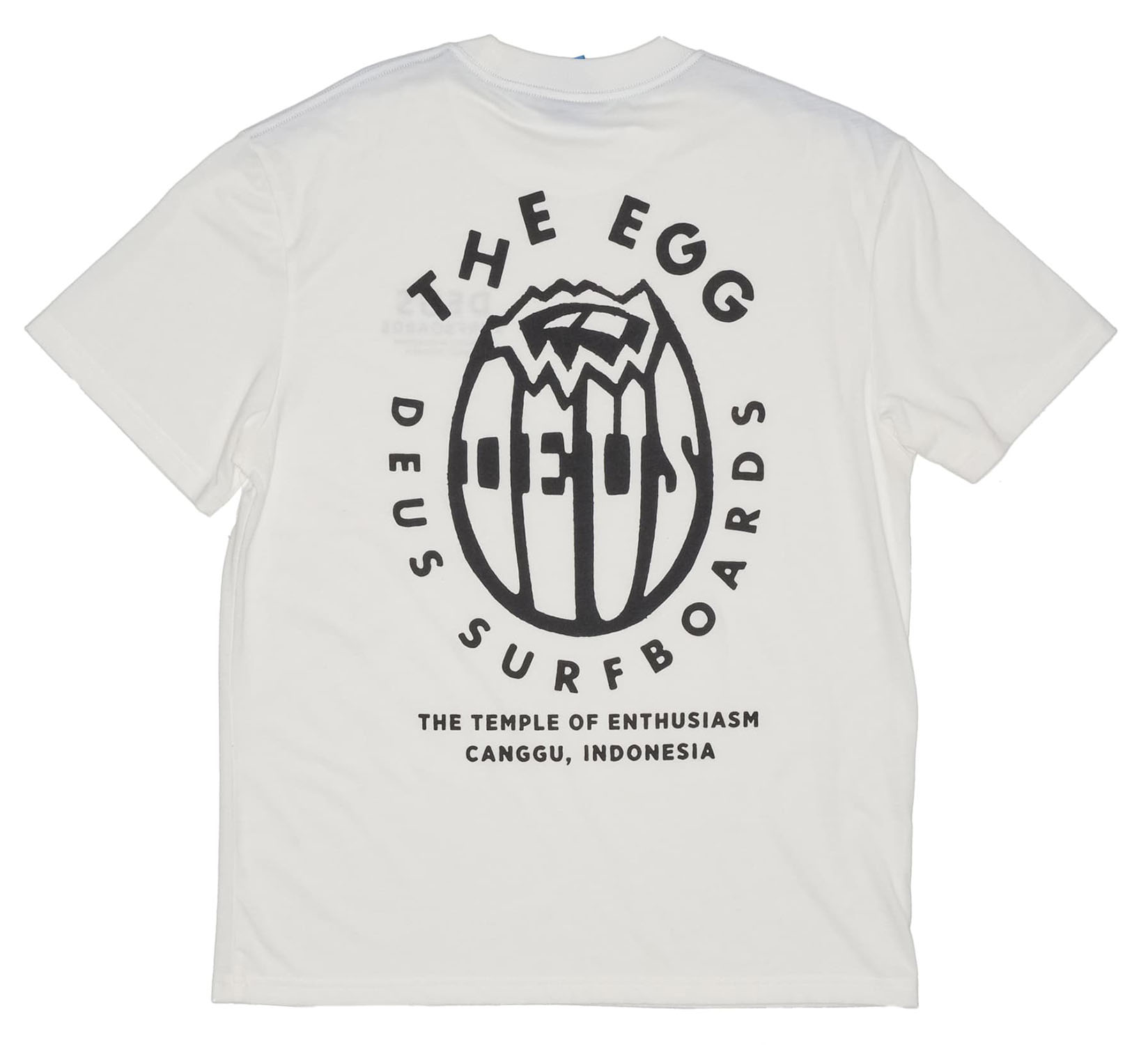 Deus Ex Machina The Egg T-Shirt Vintage White 25148