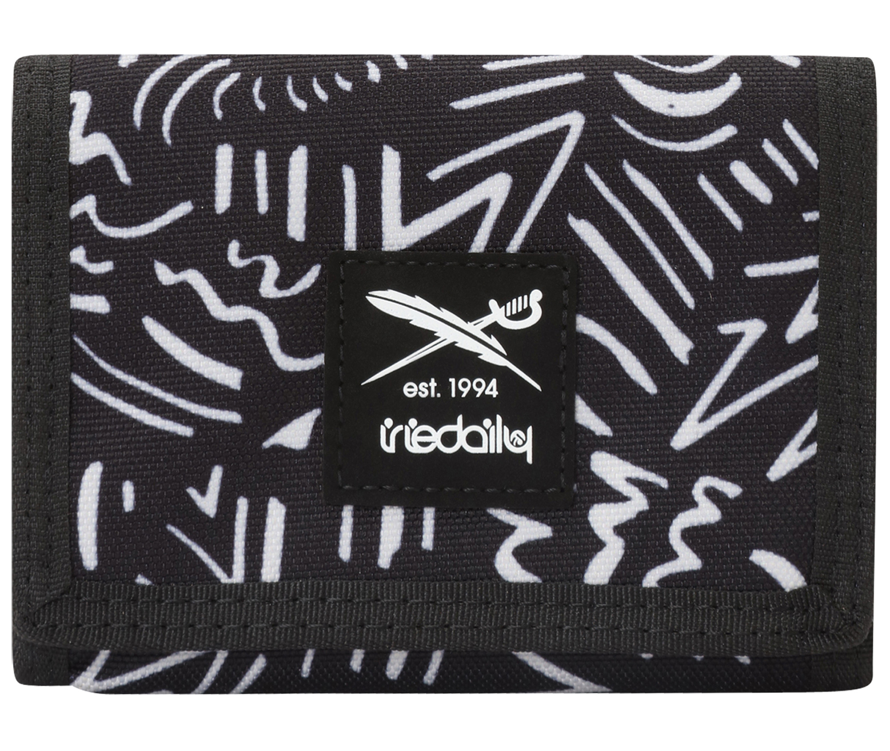 Iriedaily Resort Geldbörse Black White 25607