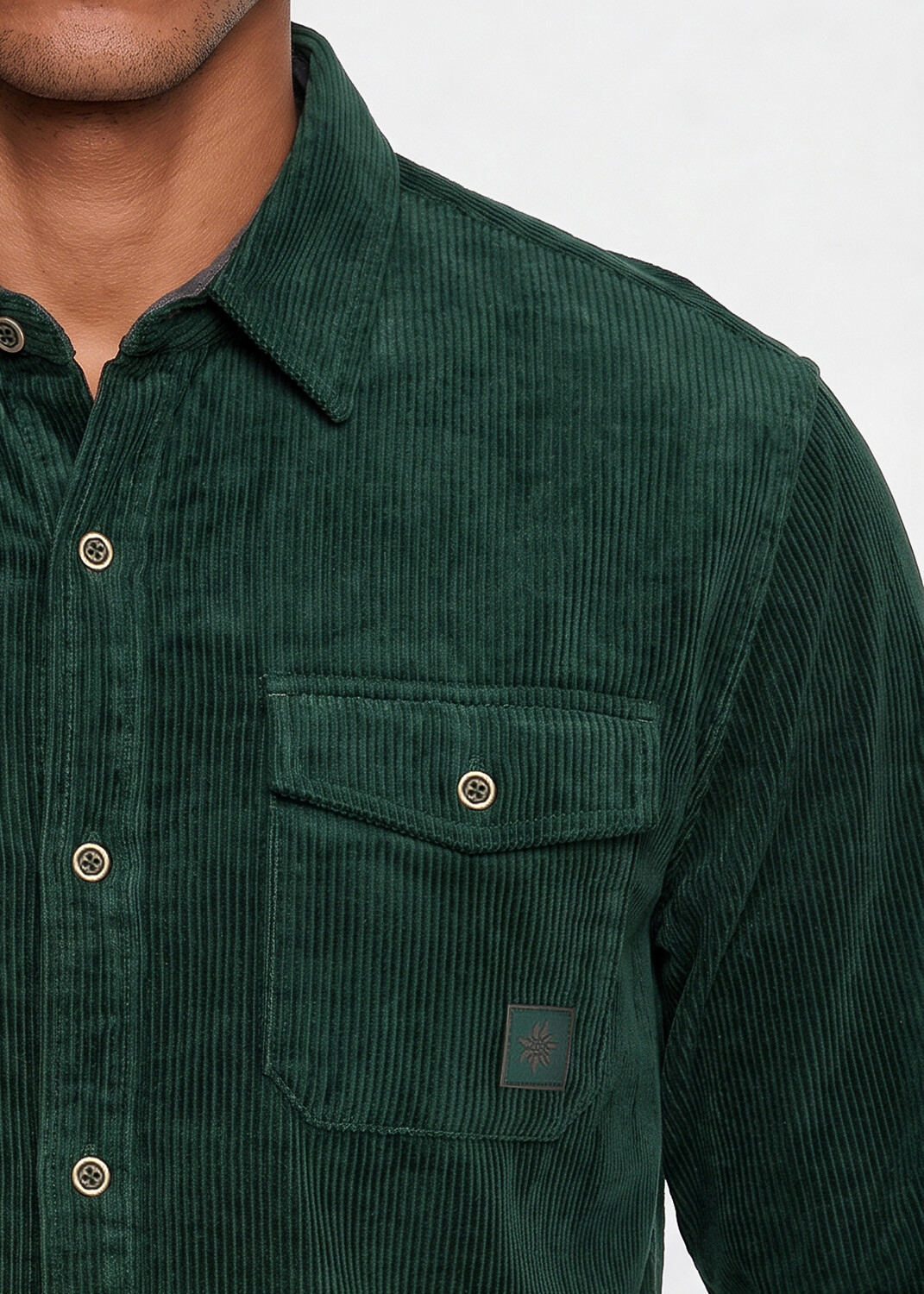 Bavarian Caps Arno Overshirt Hemd Dunkelpetrol