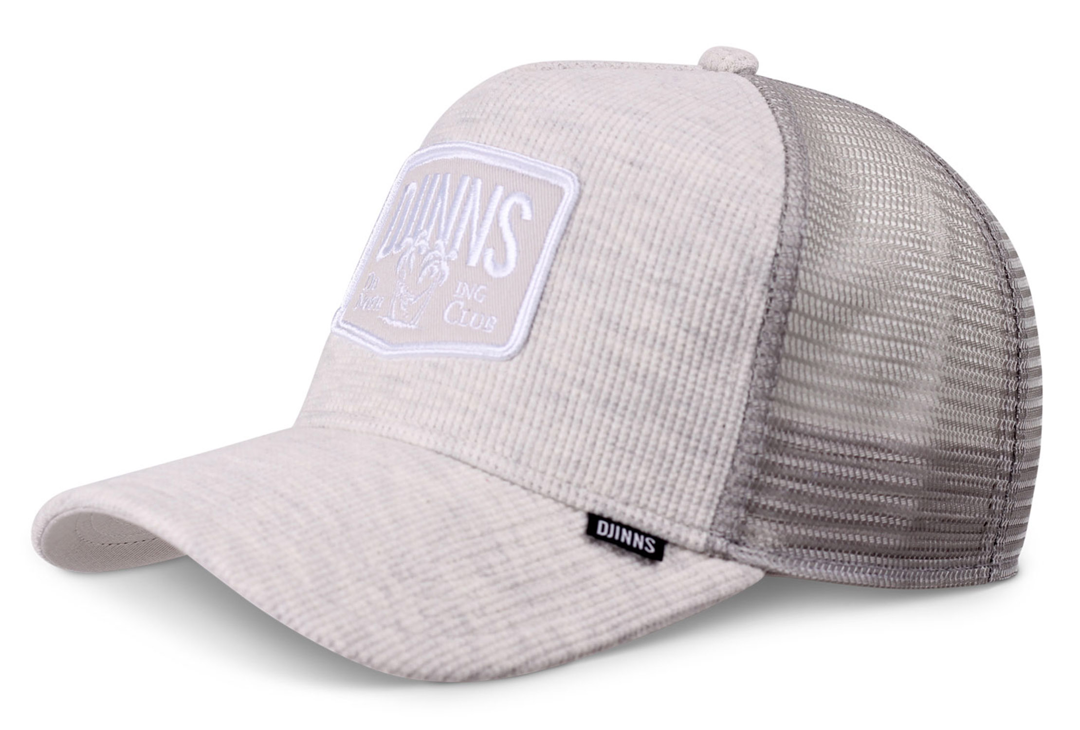 Djinns HFT Trucker Cap Wafflemelange Light Grey 25419