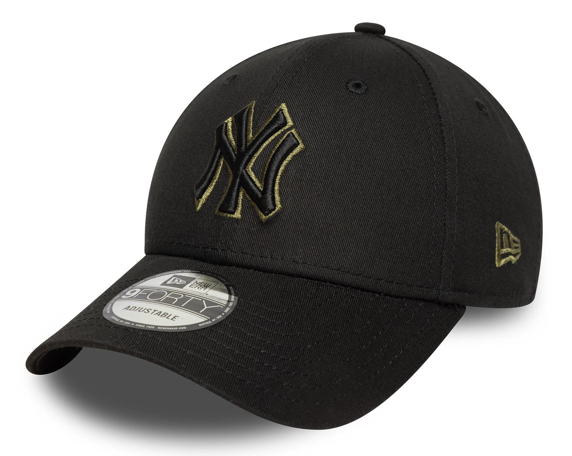 New Era Team Outline 9Forty Cap New York Yankees Schwarz 26537