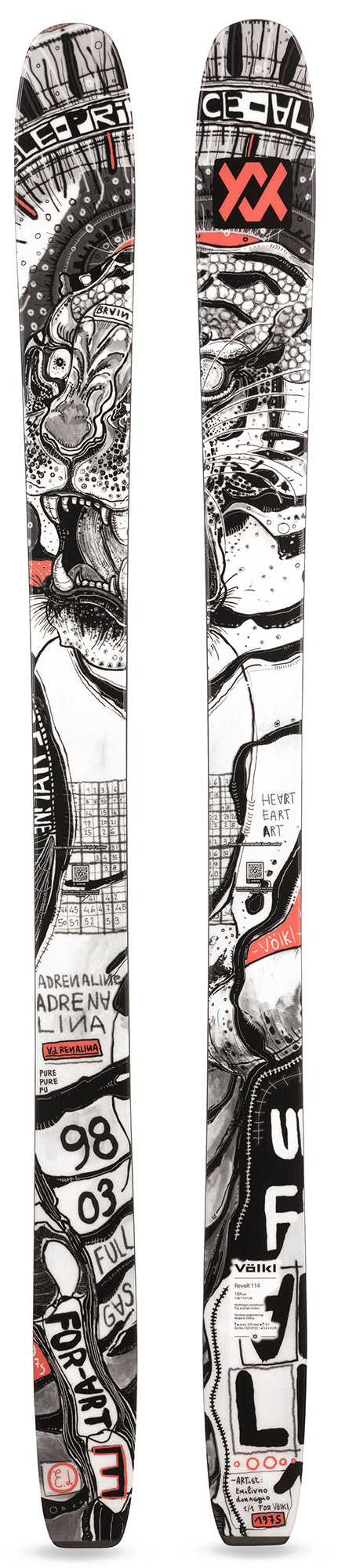 Völkl Revolt 114 Freeride Ski 26/27 26425
