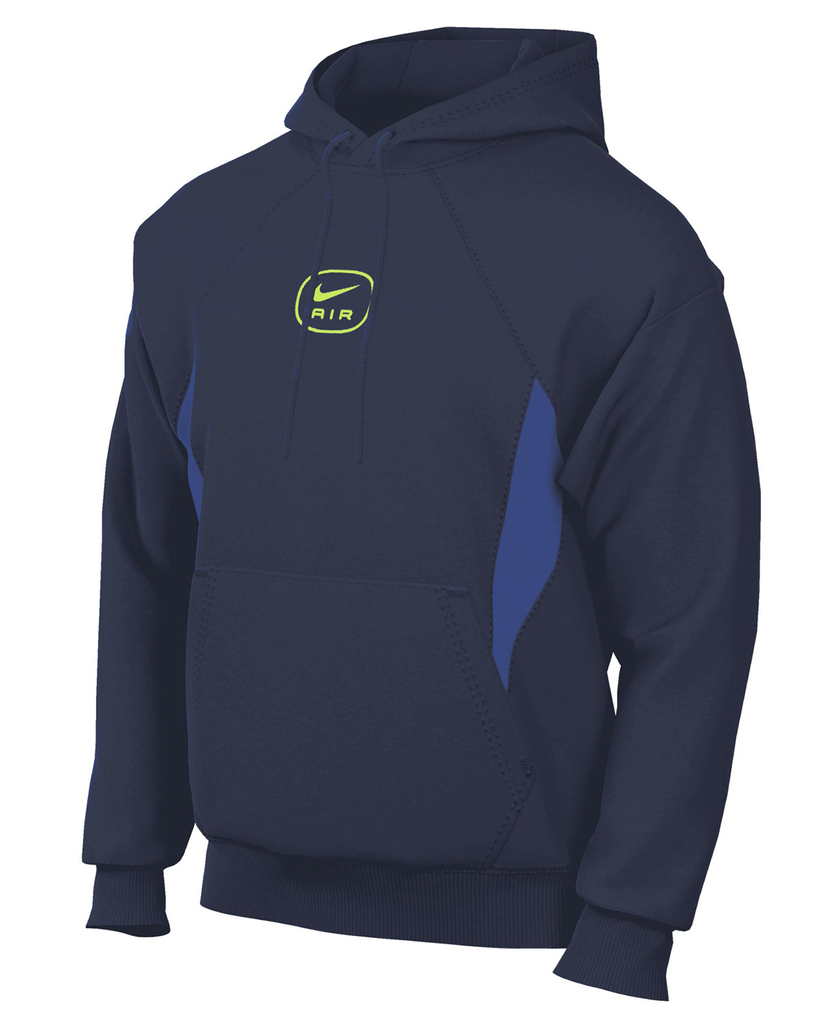 Nike Air Fleece Hoody Midnight Navy Royal 24696 Nike Air Fleece Hoody Midnight Navy Royal 24696