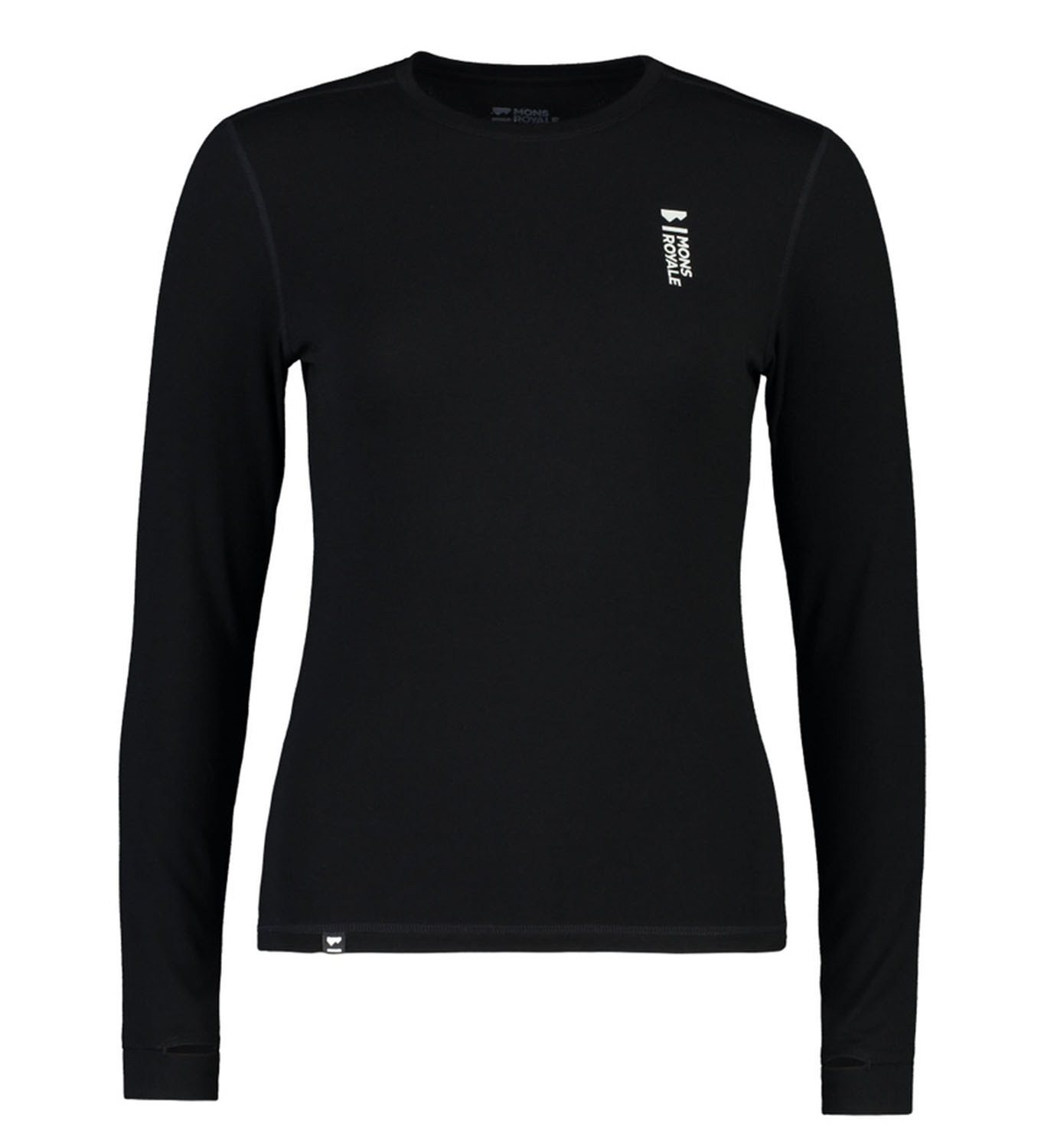 Mons Royale Damen Cascade LS Shirt Black 20861 Mons Royale Damen Cascade LS Shirt Black 20861