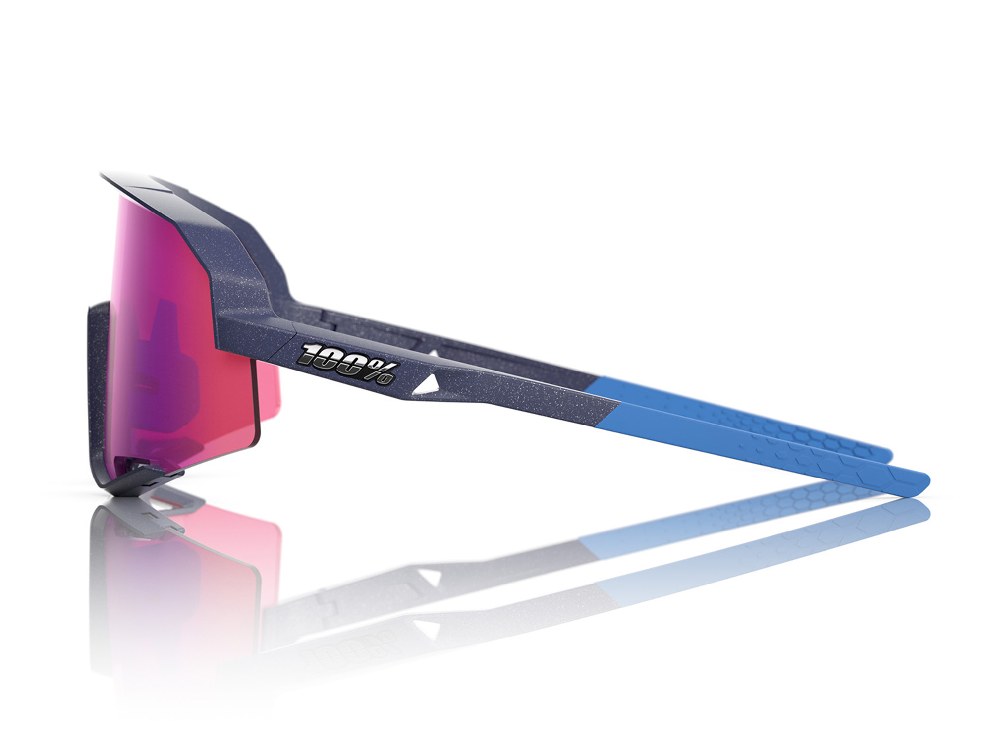 100% Slendale Satin Storm Metallica 2026 Purple Sonnenbrille