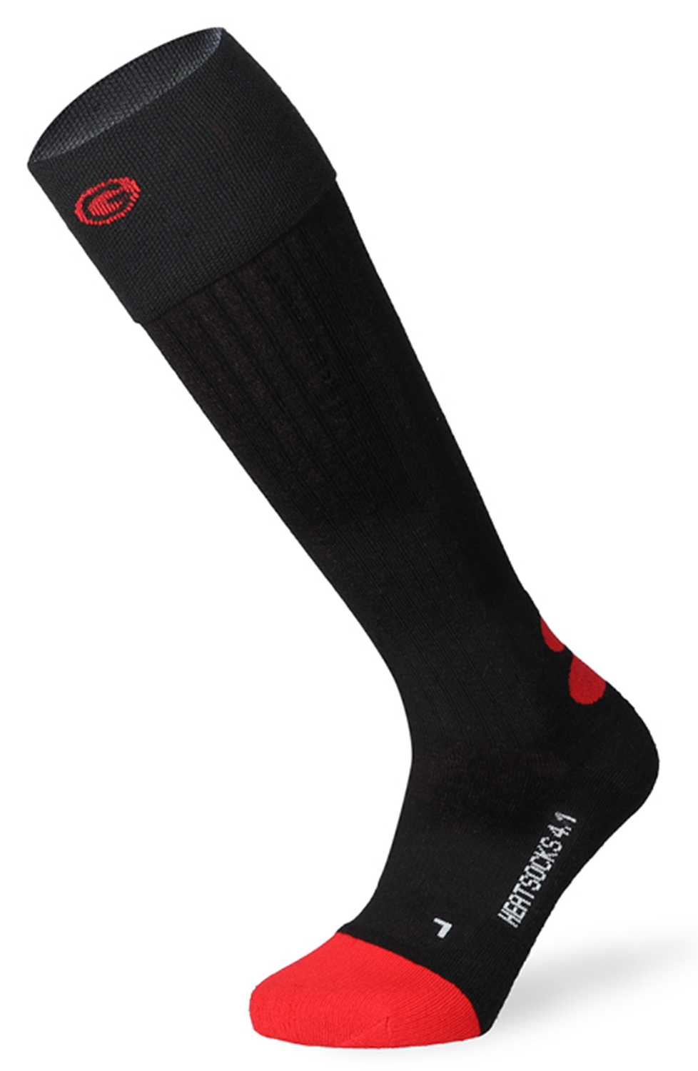 Lenz Heat Sock 4.1 Toe Cap Skisocken Schwarz 23682 Lenz Heat Sock 4.1 Toe Cap Skisocken Schwarz 23682
