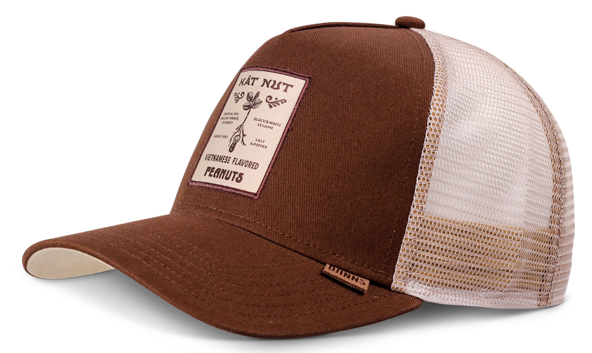 Djinns HFT Trucker Cap Hat Nut Brown Peanut 25412