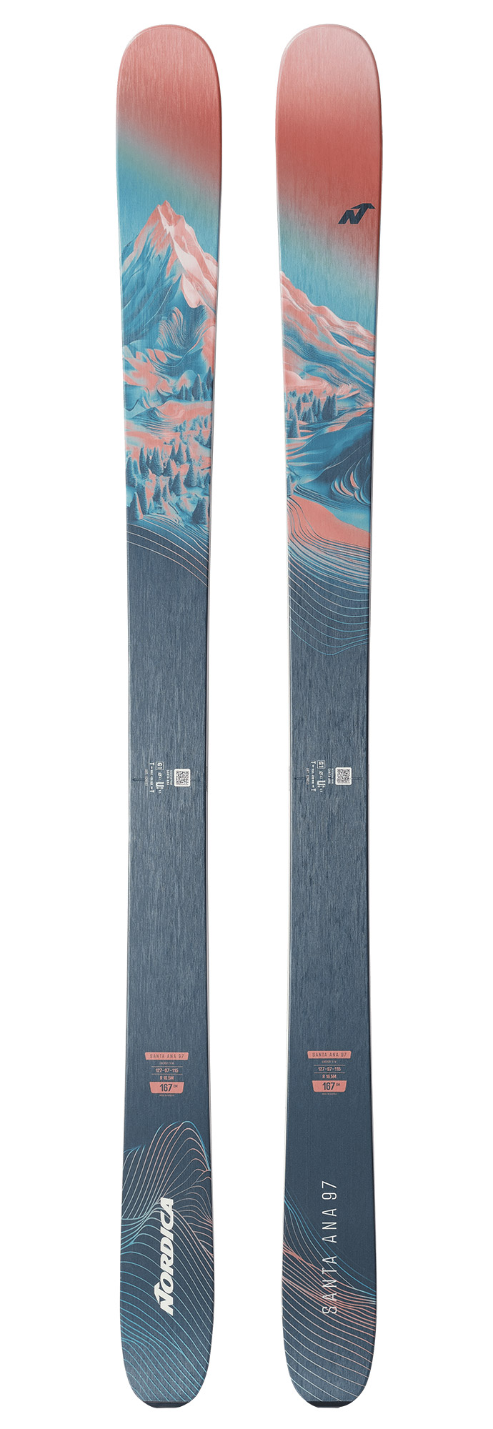 Nordica Santa Ana 97 Damen All Mountain Ski 26/27 26738