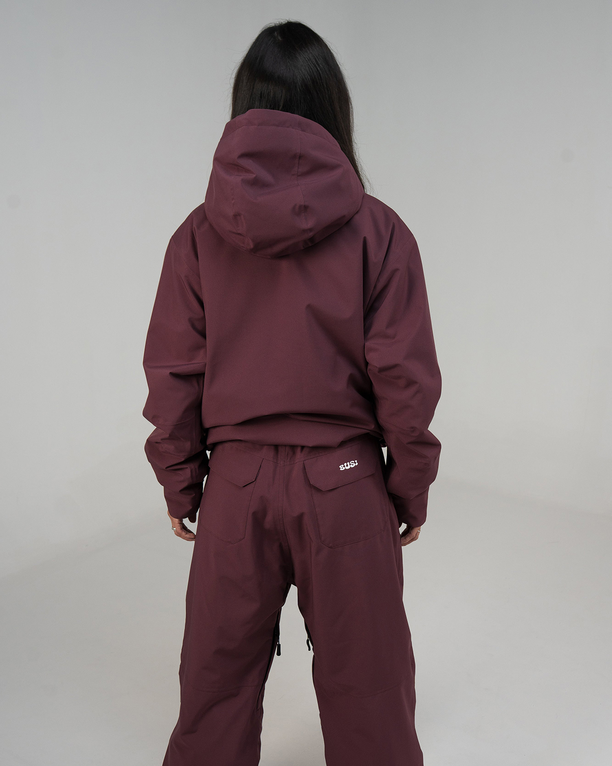 Busi Core 2L Padded Ski Jacke Wine Red 26/27