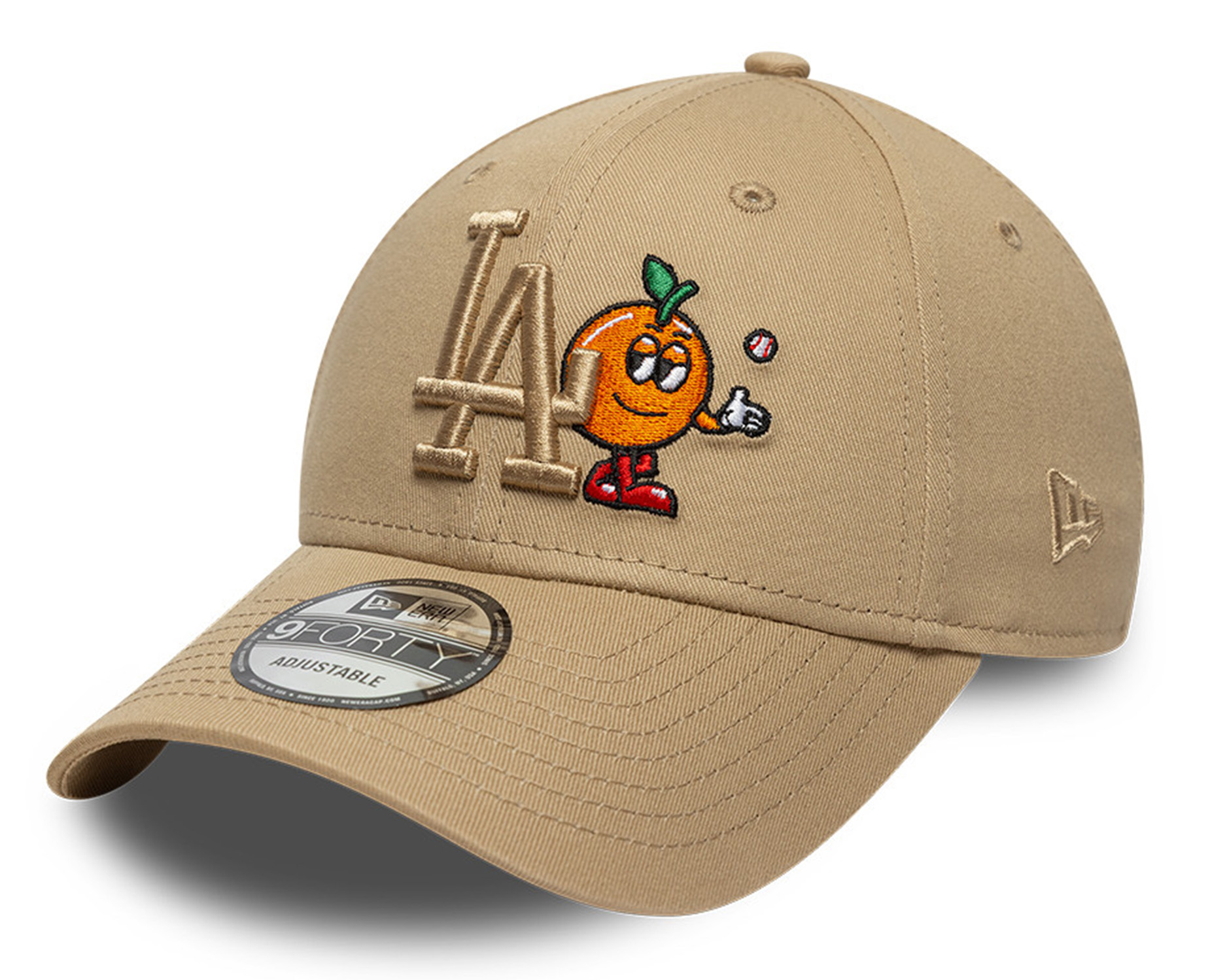 New Era Tonal MLB Icon 9Forty Cap Los Angeles Dodgers Beige 26117