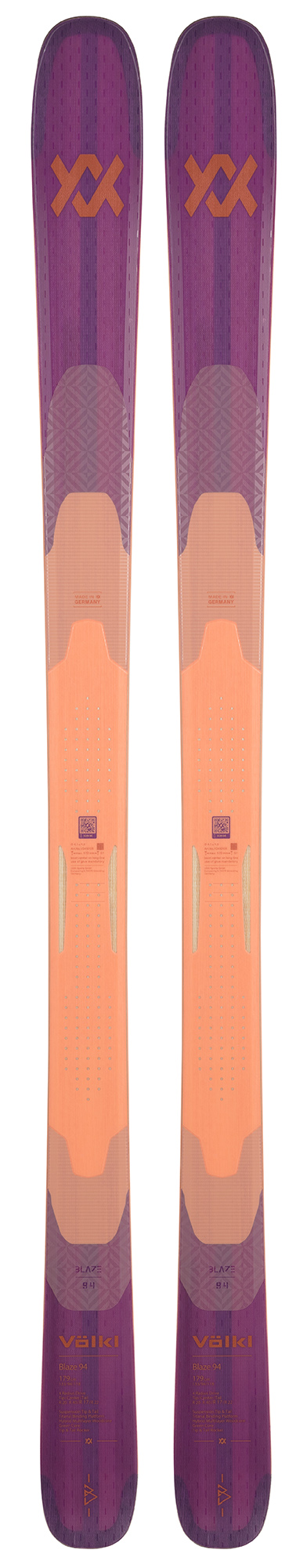 Völkl Blaze 94 Purple Rose Freetouring Ski 24/25 24417