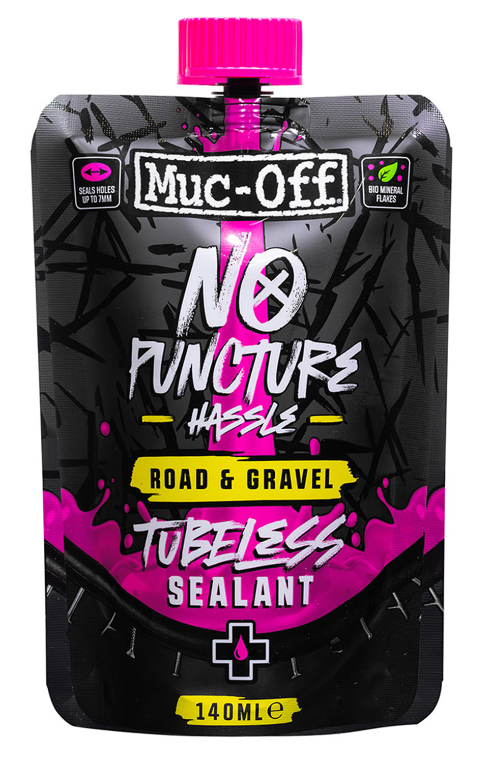 Muc-Off Road & Gravel Tubeless Sealant 140mm Poach Dichtmilch 26030