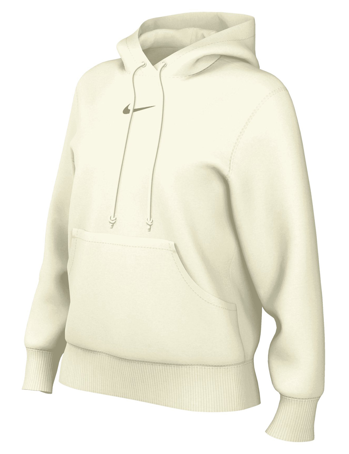 Nike Damen Phoenix Hoody Sail Black 25696