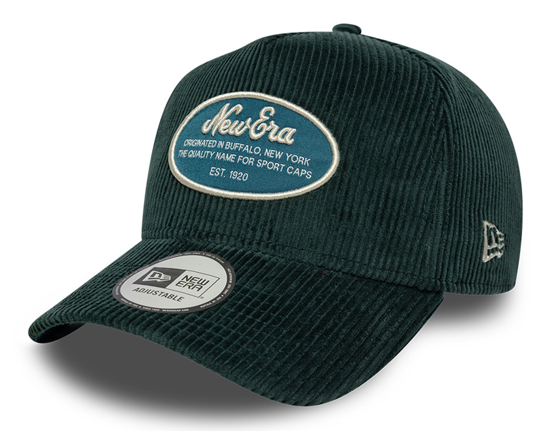 New Era Patch Cord EFrame Cap Dunkelgrün 26019