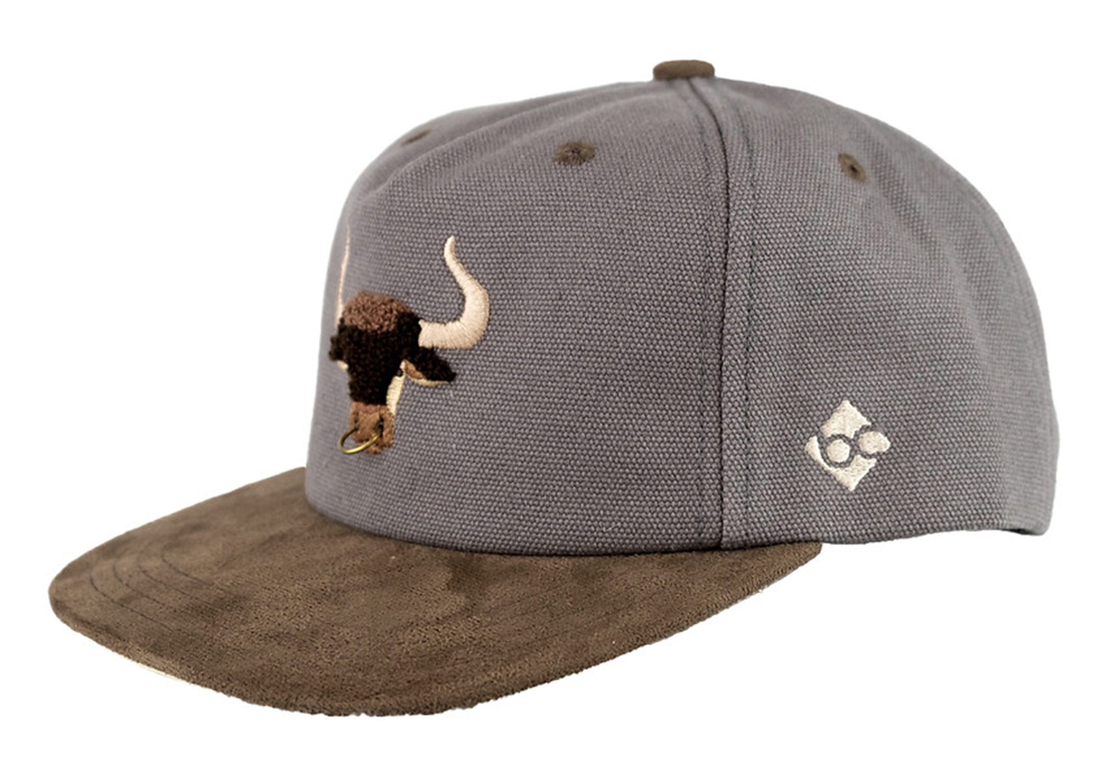 Bavarian Caps Bulle Dunkelgrau Snapback 25780