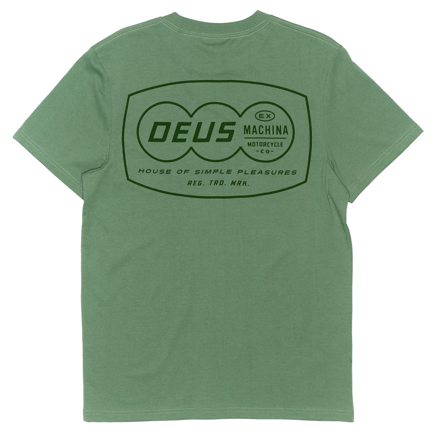 Deus Ex Machina Expo T-Shirt Shale Green 25149