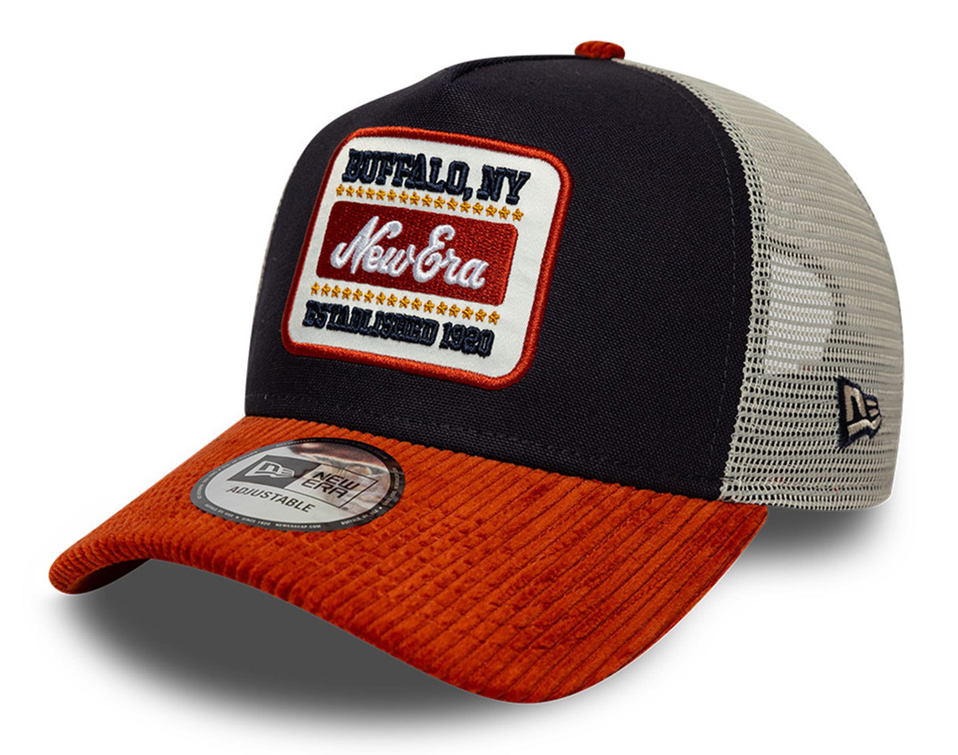 New Era Patch Cord EF TRucker Cap Navy 26541