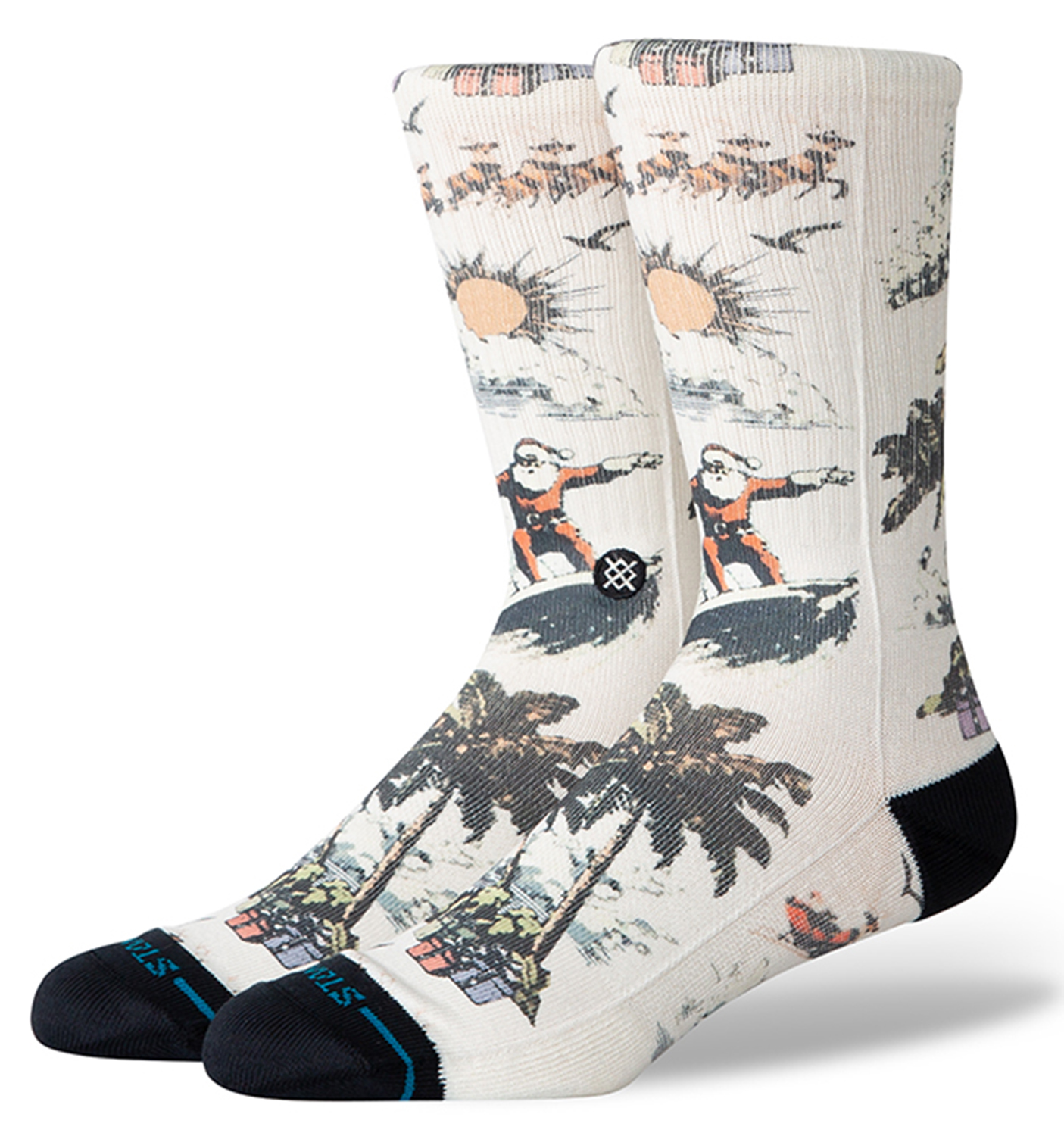 Stance San O Claus Socken Cream 26505